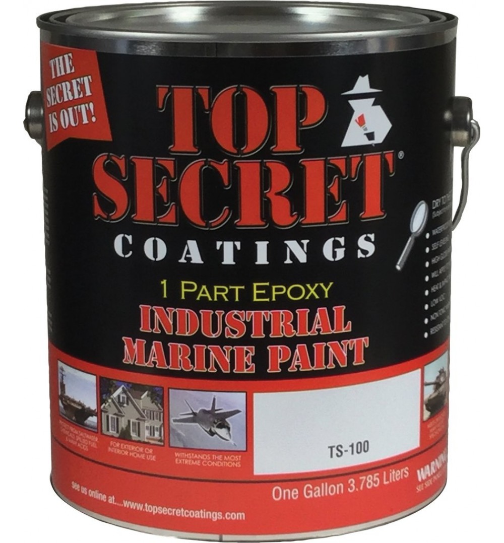 TS100 Silicone Epoxy, Quart by Top Secret Coatings